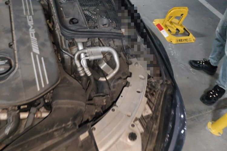 Used Mercedes-Benz C-Class AMG 2016 AMG C 63 Coupe Engine Bay Left