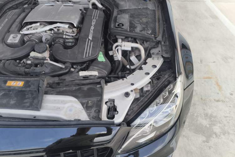 Used Mercedes-Benz C-Class AMG 2016 AMG C 63 Coupe Engine Bay Left