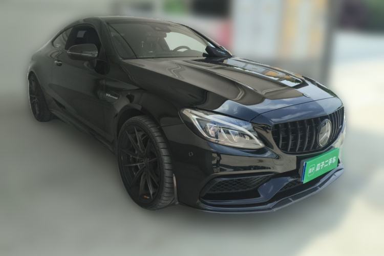 Used Mercedes-Benz C-Class AMG 2016 AMG C 63 Coupe Front Right 45 Deg