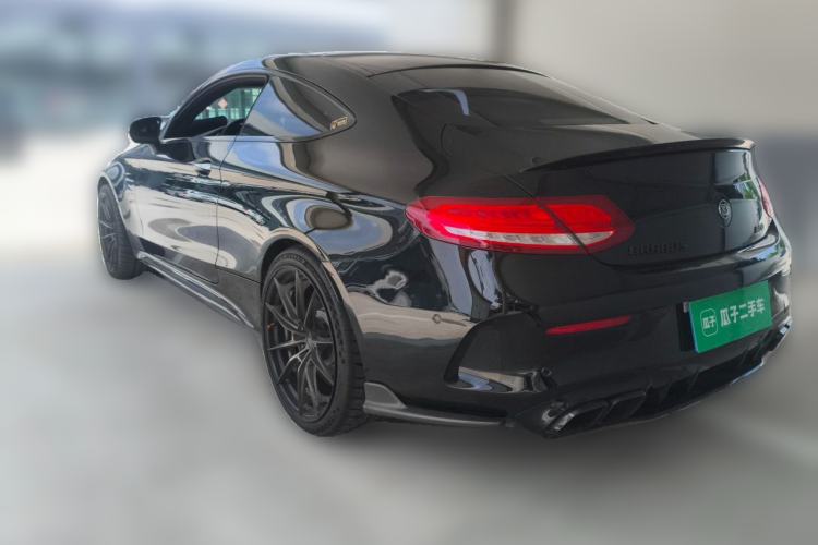 Used Mercedes-Benz C-Class AMG 2016 AMG C 63 Coupe Rear Left 45 Deg
