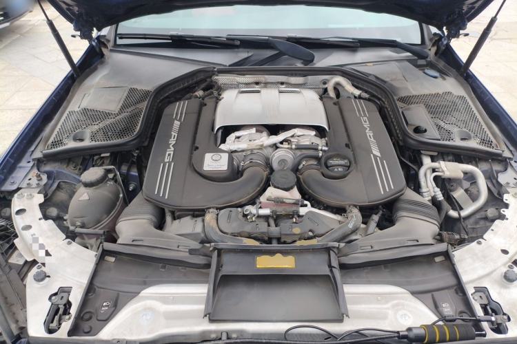 Used Mercedes-Benz C-Class AMG 2016 AMG C 63 S Coupe Engine Bay