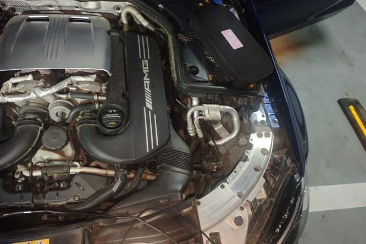 Used Mercedes-Benz C-Class AMG 2016 AMG C 63 Coupe Engine Bay Left