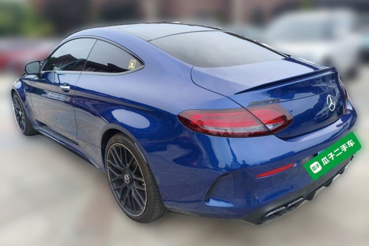 Used Mercedes-Benz C-Class AMG 2016 AMG C 63 S Coupe Rear Left 45 Deg