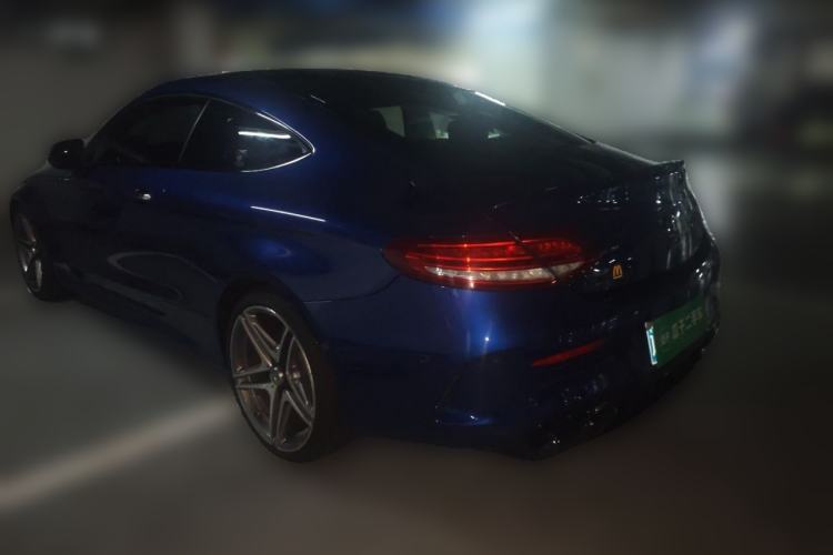 Used Mercedes-Benz C-Class AMG 2016 AMG C 63 Coupe Rear Left 45 Deg