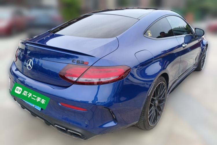 Used Mercedes-Benz C-Class AMG 2016 AMG C 63 S Coupe Rear Right 45 Deg