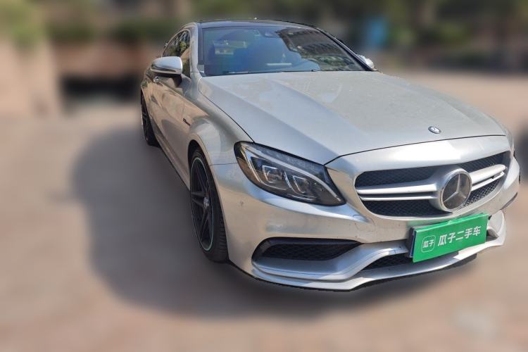 Used Mercedes-Benz C-Class AMG 2016 AMG C 63 Coupe Front Right 45 Deg