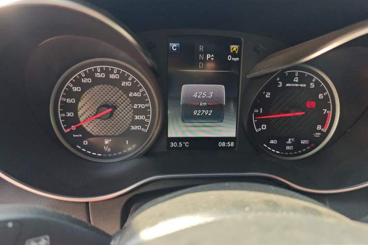 Used Mercedes-Benz C-Class AMG 2016 AMG C 63 Coupe Instrument Cluster