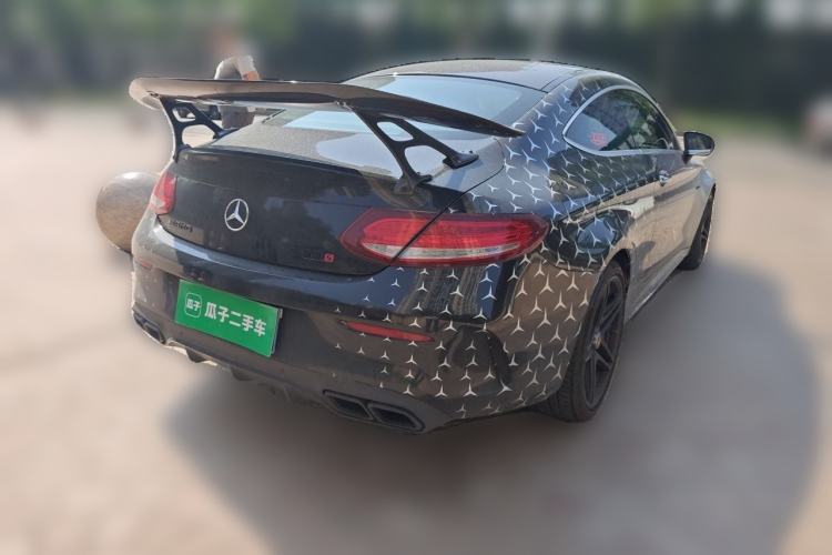 Used Mercedes-Benz C-Class AMG 2016 AMG C 63 Coupe Rear Right 45 Deg