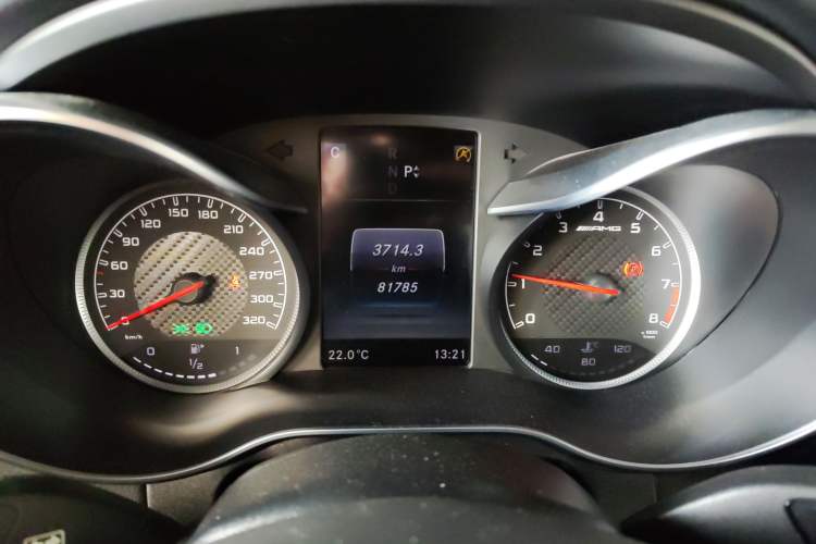 Used Mercedes-Benz C-Class AMG 2016 AMG C 63 Coupe Instrument Cluster