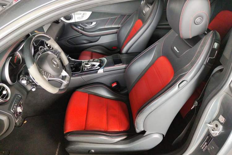 Used Mercedes-Benz C-Class AMG 2016 AMG C 63 Coupe Left Front Seat