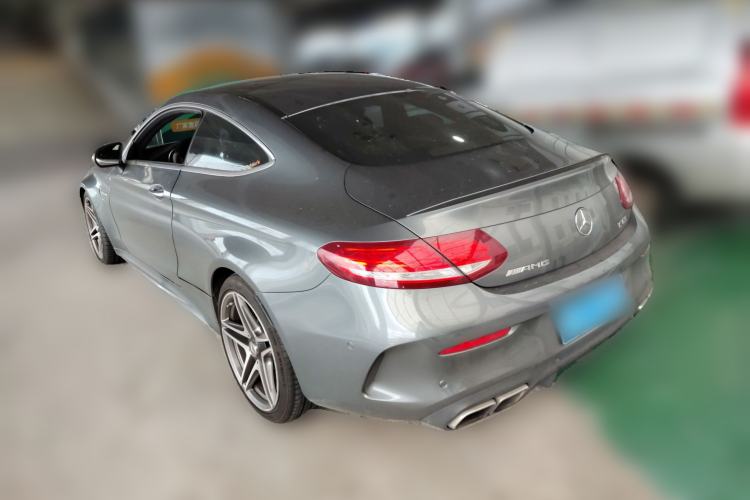 Used Mercedes-Benz C-Class AMG 2016 AMG C 63 Coupe Rear Left 45 Deg