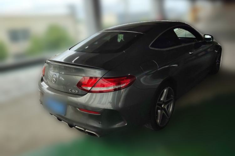 Used Mercedes-Benz C-Class AMG 2016 AMG C 63 Coupe Rear Right 45 Deg