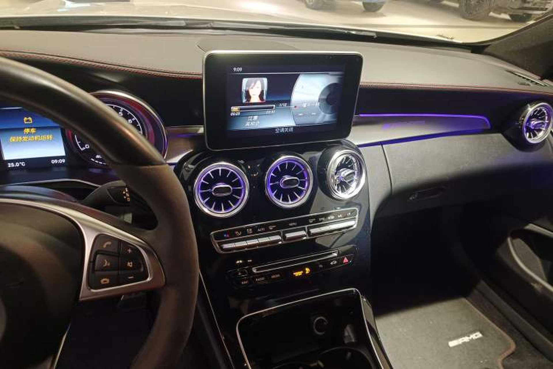 Used Mercedes-Benz C-Class AMG 2016 AMG C 63 Coupe Audio And AC Panel