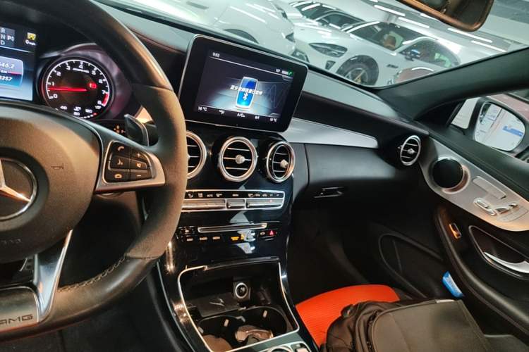 Used Mercedes-Benz C-Class AMG 2016 AMG C 63 Coupe Audio And AC Panel
