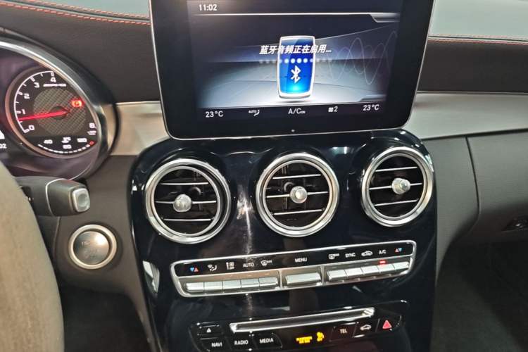 Used Mercedes-Benz C-Class AMG 2016 AMG C 63 Coupe Audio And AC Panel