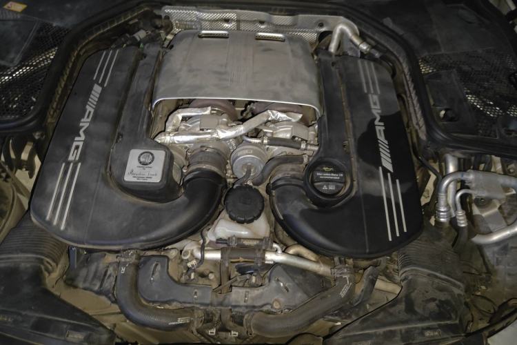 Used Mercedes-Benz C-Class AMG 2016 AMG C 63 S Coupe Engine Bay