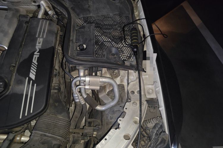 Used Mercedes-Benz C-Class AMG 2016 AMG C 63 S Coupe Engine Bay Left