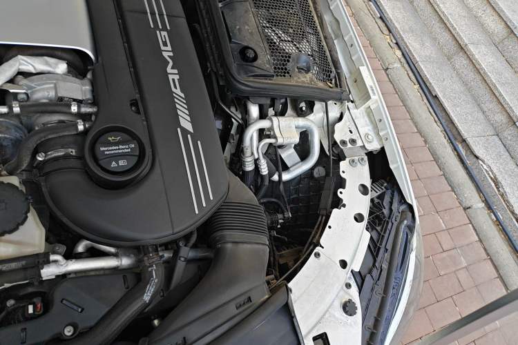 Used Mercedes-Benz C-Class AMG 2016 AMG C 63 Coupe Engine Bay Left