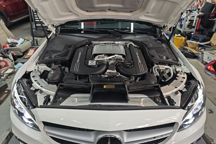 Used Mercedes-Benz C-Class AMG 2016 AMG C 63 Coupe Engine Bay