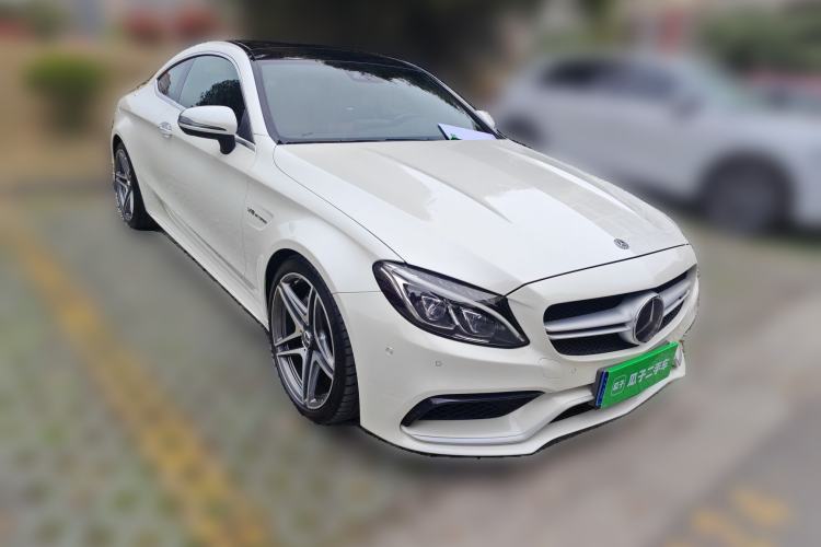 Used Mercedes-Benz C-Class AMG 2016 AMG C 63 Coupe Front Right 45 Deg