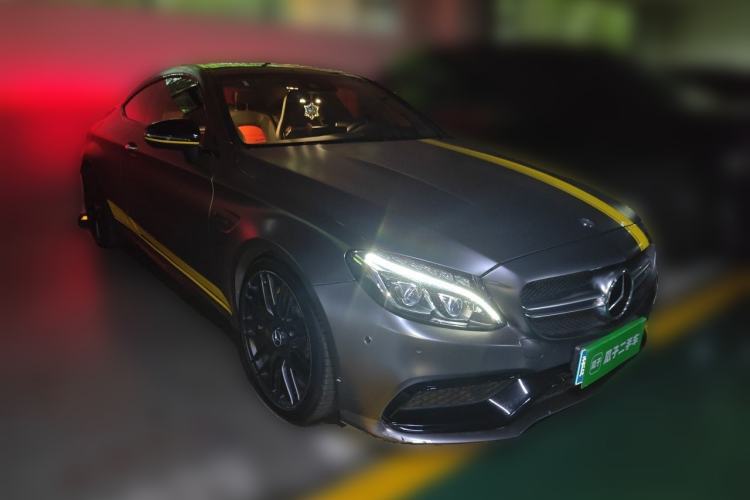 Used Mercedes-Benz C-Class AMG 2016 AMG C 63 S Coupe Front Right 45 Deg