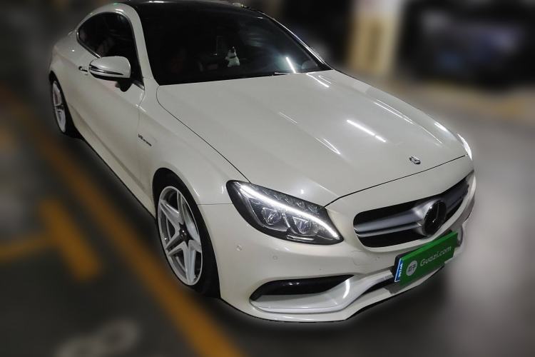 Used Mercedes-Benz C-Class AMG 2016 AMG C 63 Coupe Front Right 45 Deg