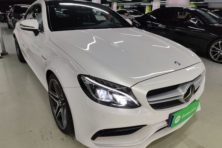 Used Mercedes-Benz C-Class AMG 2016 AMG C 63 Coupe Front Right 45 Deg