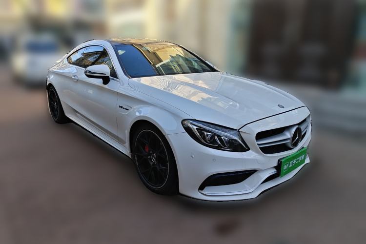 Used Mercedes-Benz C-Class AMG 2016 AMG C 63 Coupe Front Right 45 Deg