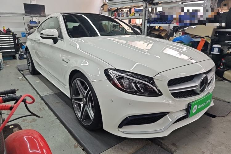 Used Mercedes-Benz C-Class AMG 2016 AMG C 63 Coupe Front Right 45 Deg