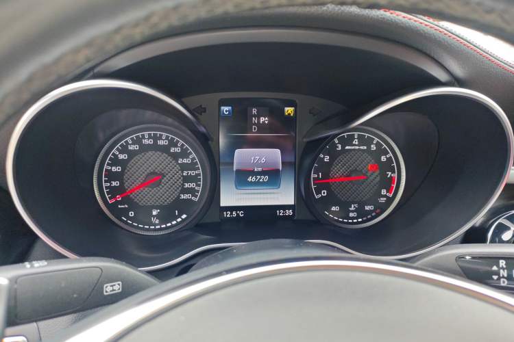 Used Mercedes-Benz C-Class AMG 2016 AMG C 63 Coupe Instrument Cluster