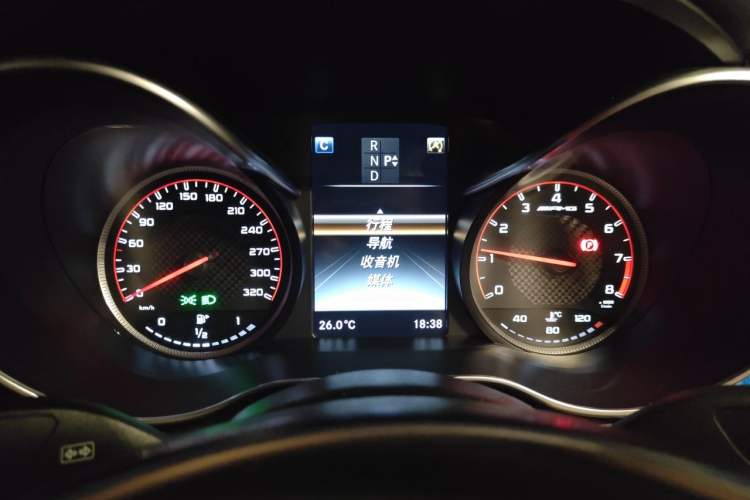 Used Mercedes-Benz C-Class AMG 2016 AMG C 63 S Coupe Instrument Cluster