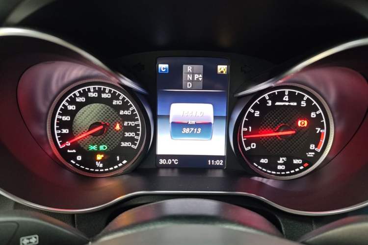 Used Mercedes-Benz C-Class AMG 2016 AMG C 63 Coupe Instrument Cluster