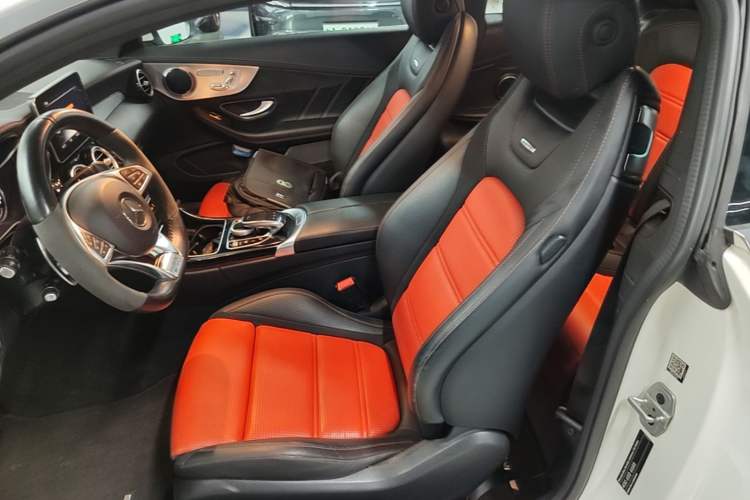Used Mercedes-Benz C-Class AMG 2016 AMG C 63 Coupe Left Front Seat
