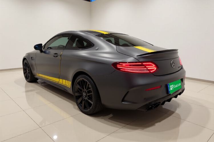 Used Mercedes-Benz C-Class AMG 2016 AMG C 63 S Coupe Rear Left 45 Deg