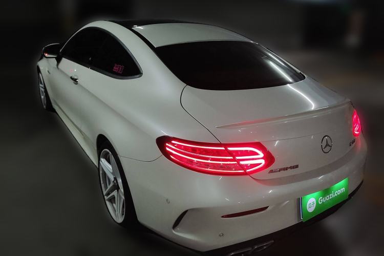 Used Mercedes-Benz C-Class AMG 2016 AMG C 63 Coupe Rear Left 45 Deg
