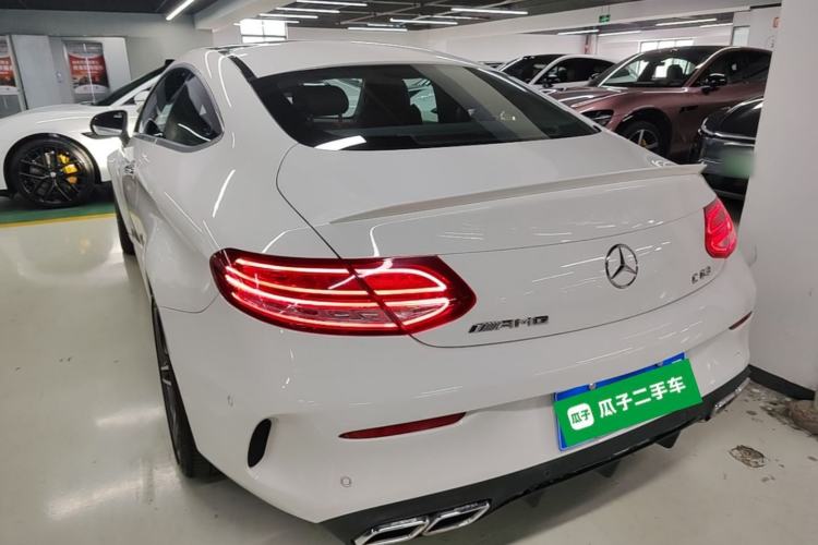 Used Mercedes-Benz C-Class AMG 2016 AMG C 63 Coupe Rear Left 45 Deg