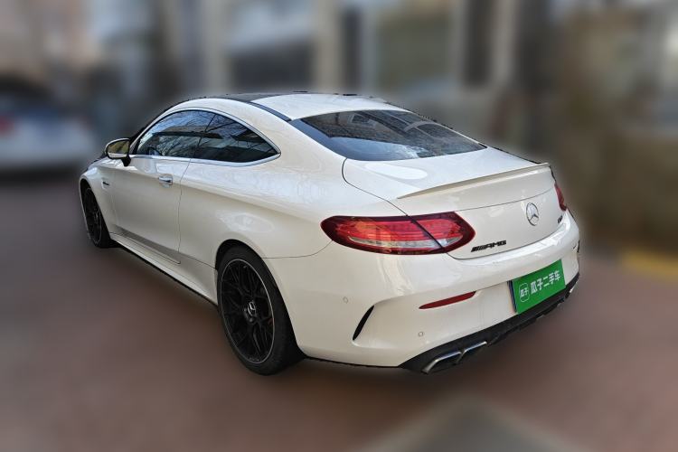 Used Mercedes-Benz C-Class AMG 2016 AMG C 63 Coupe Rear Left 45 Deg