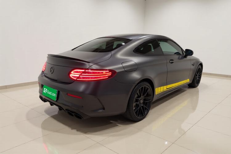 Used Mercedes-Benz C-Class AMG 2016 AMG C 63 S Coupe Rear Right 45 Deg