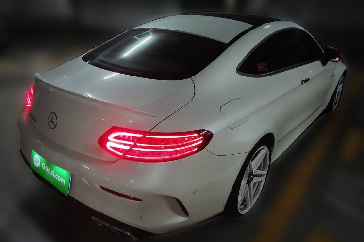 Used Mercedes-Benz C-Class AMG 2016 AMG C 63 Coupe Rear Right 45 Deg