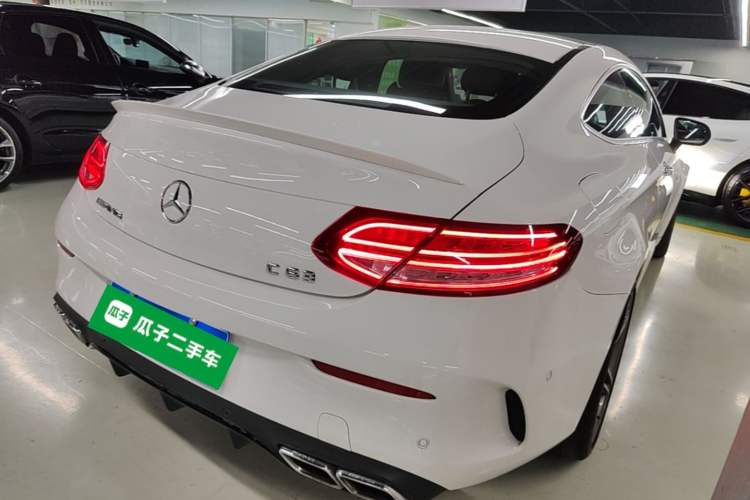 Used Mercedes-Benz C-Class AMG 2016 AMG C 63 Coupe Rear Right 45 Deg