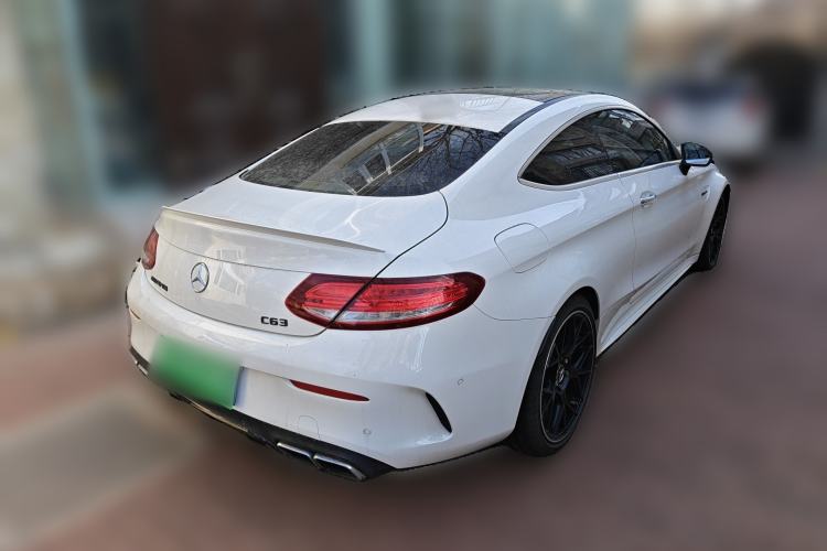 Used Mercedes-Benz C-Class AMG 2016 AMG C 63 Coupe Rear Right 45 Deg