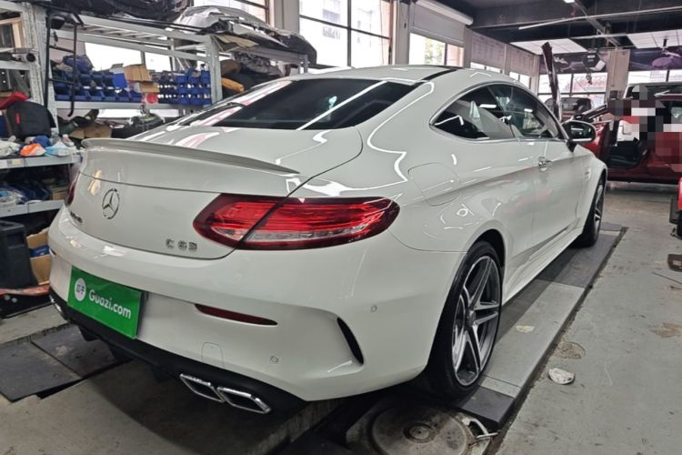 Used Mercedes-Benz C-Class AMG 2016 AMG C 63 Coupe Rear Right 45 Deg