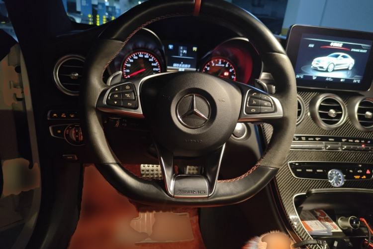 Used Mercedes-Benz C-Class AMG 2016 AMG C 63 S Coupe Steering Wheel