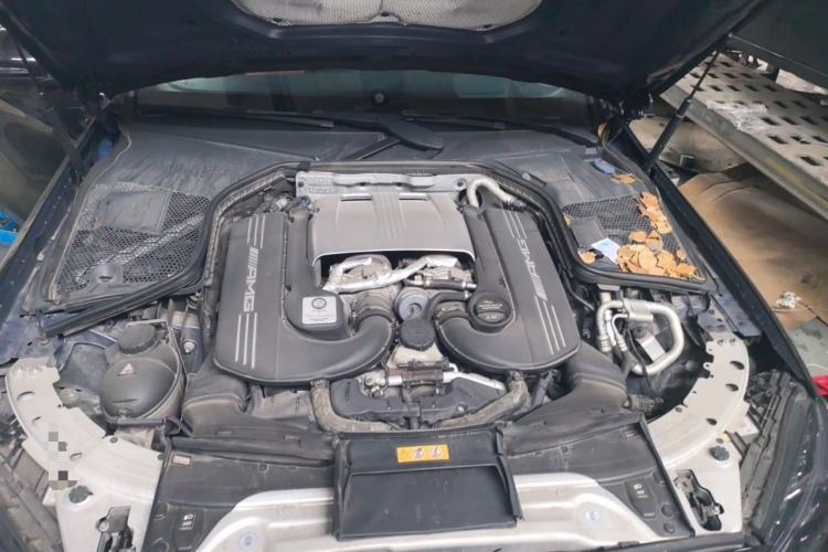 Used Mercedes-Benz C-Class AMG 2017 AMG C 63 S Engine Bay