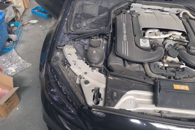 Used Mercedes-Benz C-Class AMG 2017 AMG C 63 S Engine Bay Right
