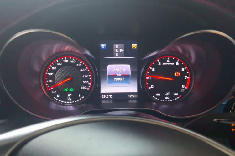 Used Mercedes-Benz C-Class AMG 2017 AMG C 63 S Instrument Cluster