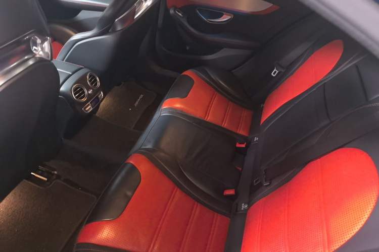 Used Mercedes-Benz C-Class AMG 2017 AMG C 63 S Left Rear Seat
