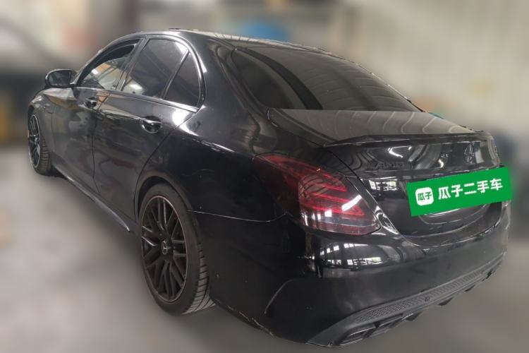 Used Mercedes-Benz C-Class AMG 2017 AMG C 63 S Rear Left 45 Deg