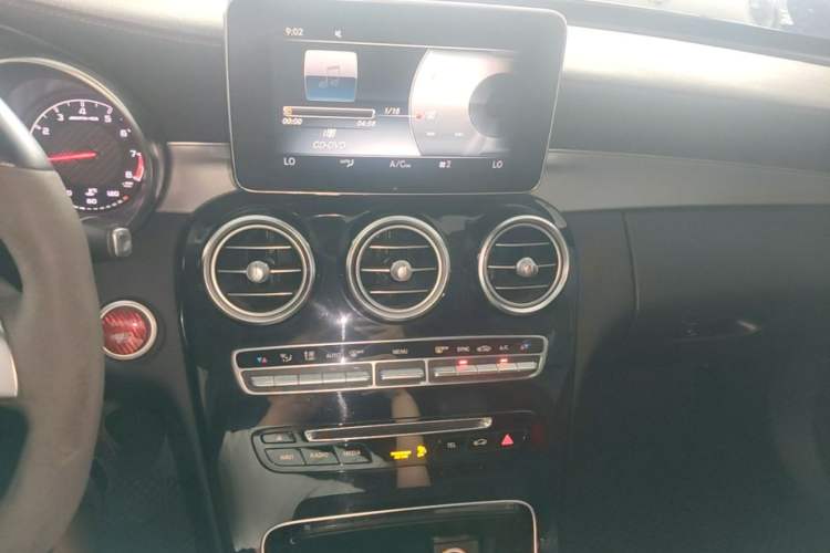 Used Mercedes-Benz C-Class AMG 2017 AMG C 63 Audio And AC Panel