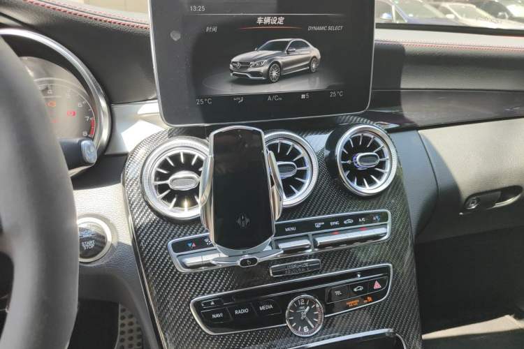 Used Mercedes-Benz C-Class AMG 2017 AMG C 63 Audio And AC Panel